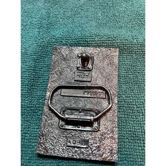 Vintage LSD Mod Psychedelic Belt Buckle - Picture 5 of 6